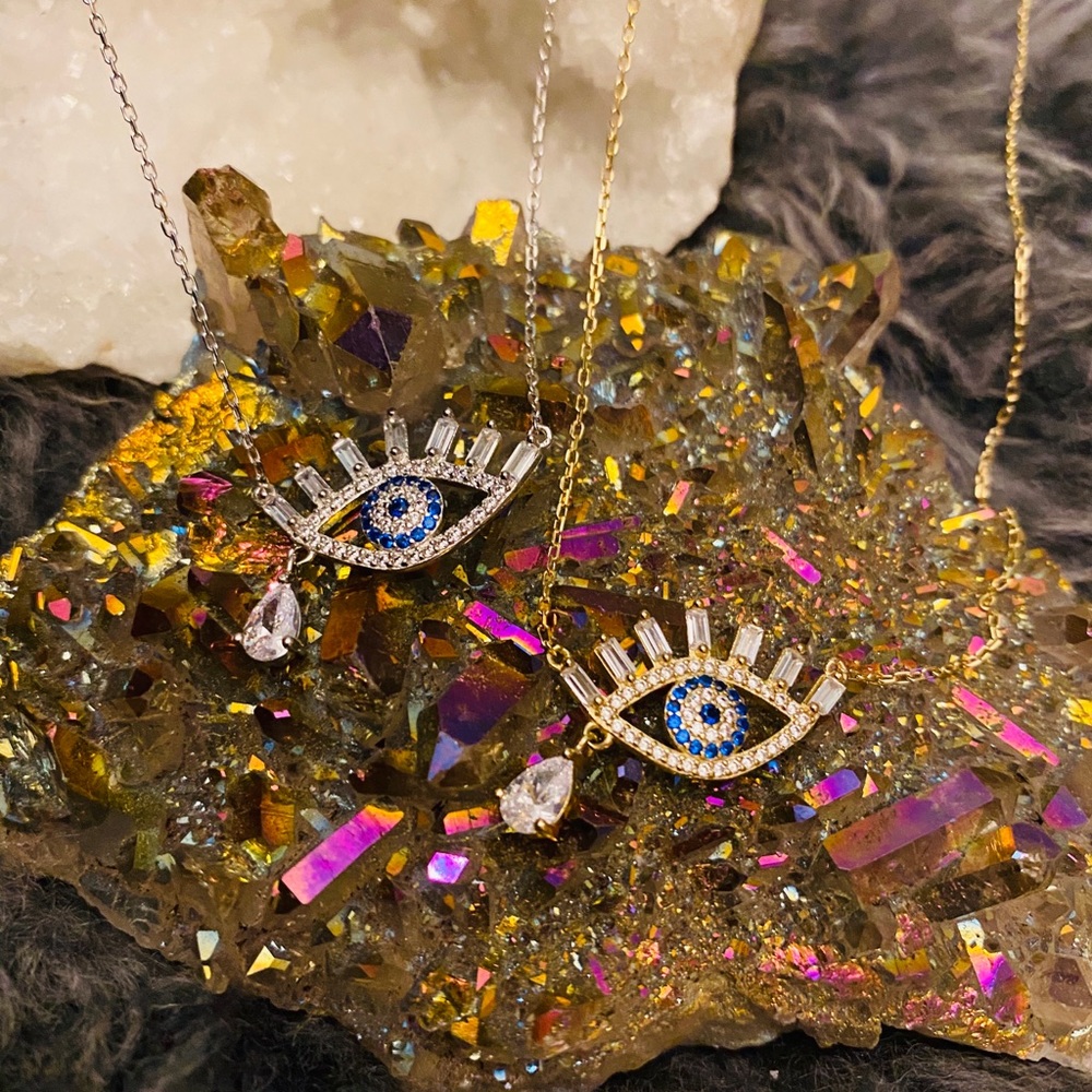 Evil eye necklace